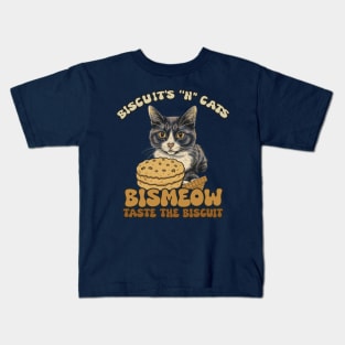 Bismeow - Taste The Biscuit Kids T-Shirt